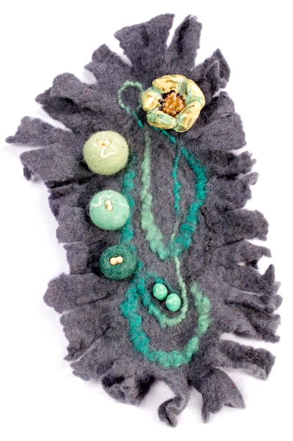 kompozycja haftu z kolorami pastelowymi